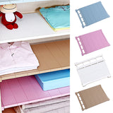 Adjustable Closet Organizer Storage Shelf